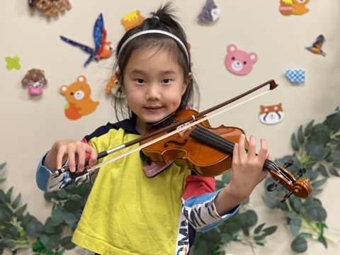 Violin lesson