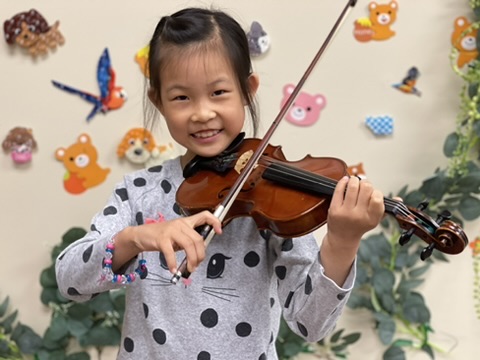 Violin lesson